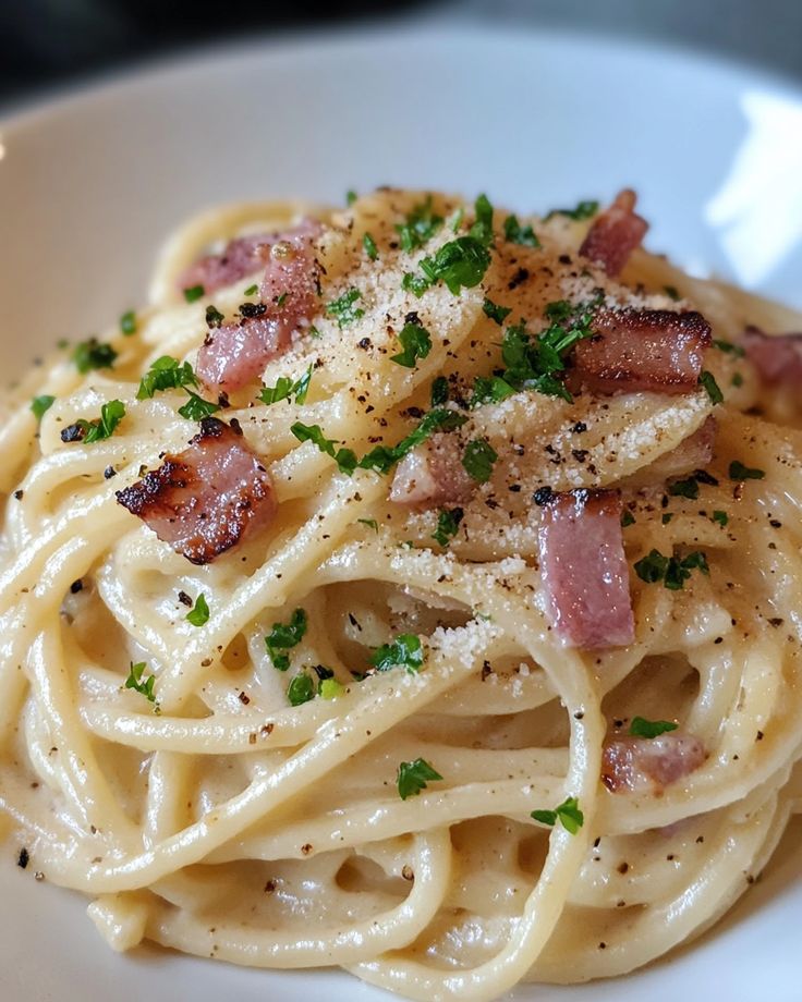 Mie Harber Carbonara