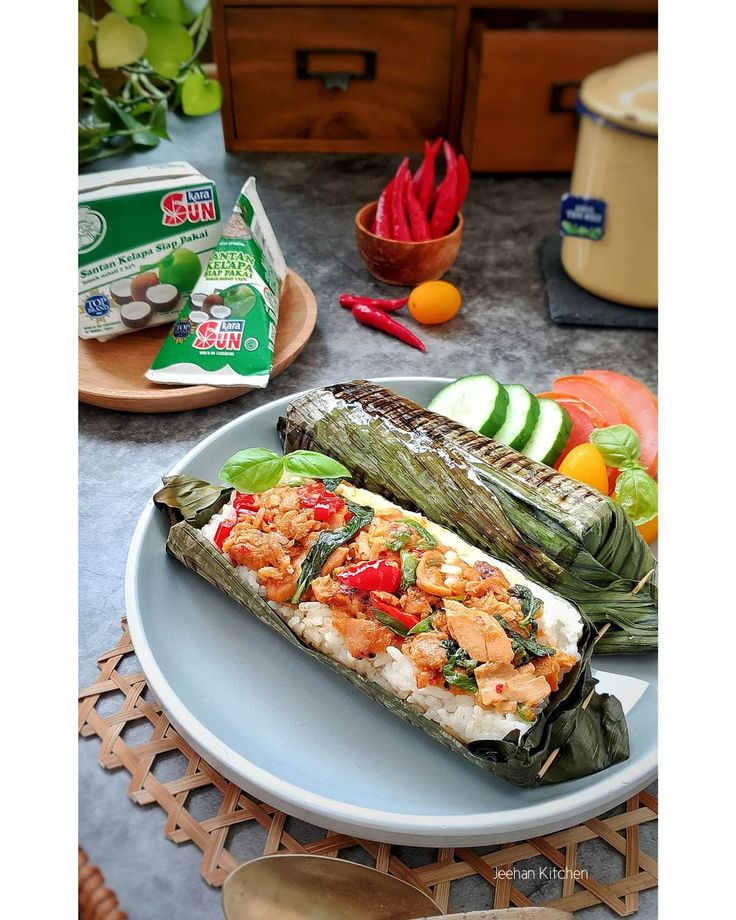 Nasi Bakar Seafood
