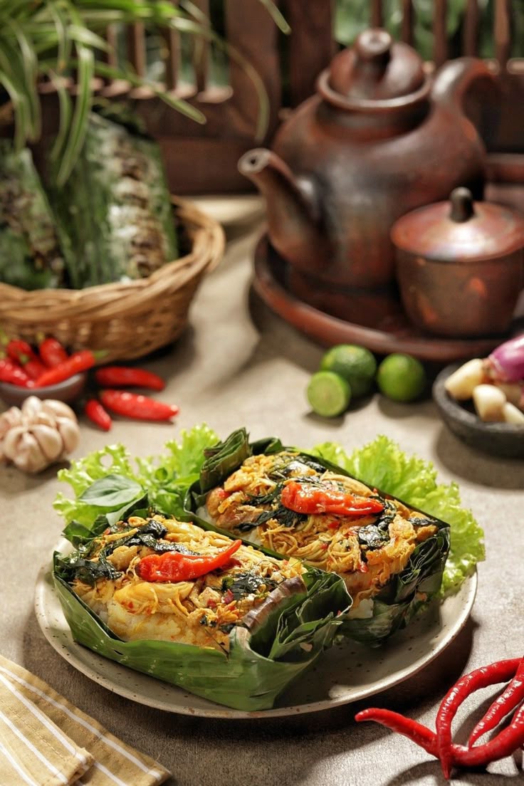 Nasi Bakar Ayam